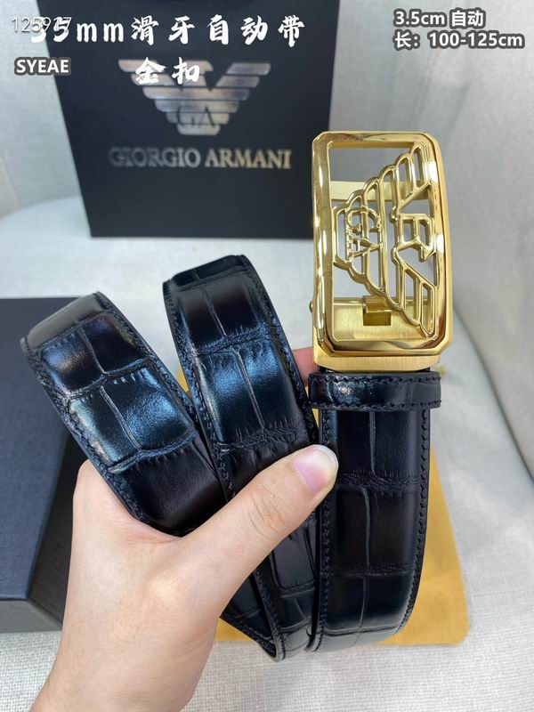 Armani belt 35mmX100-125cm 8L06